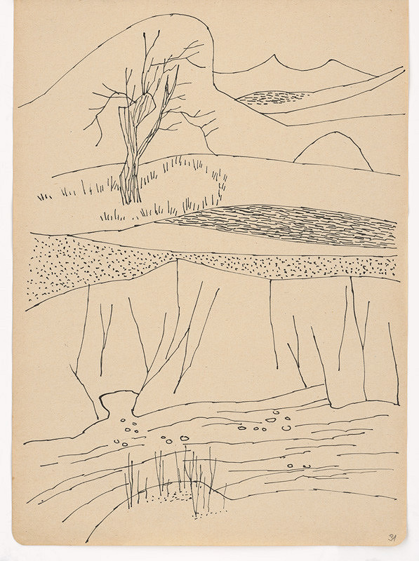 Ervín Semian – Náčrtník - 55 listov 