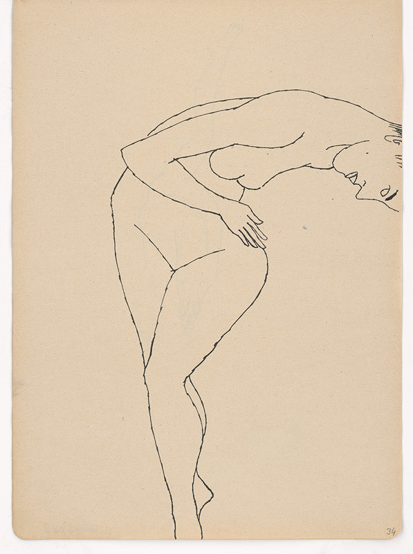 Ervín Semian – Náčrtník - 55 listov 