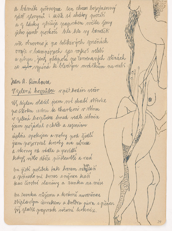 Ervín Semian – Náčrtník - 55 listov 