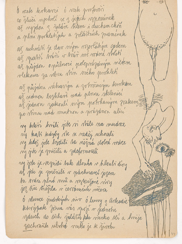 Ervín Semian – Náčrtník - 55 listov 