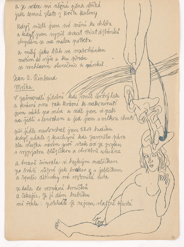 Ervín Semian – Náčrtník - 55 listov 