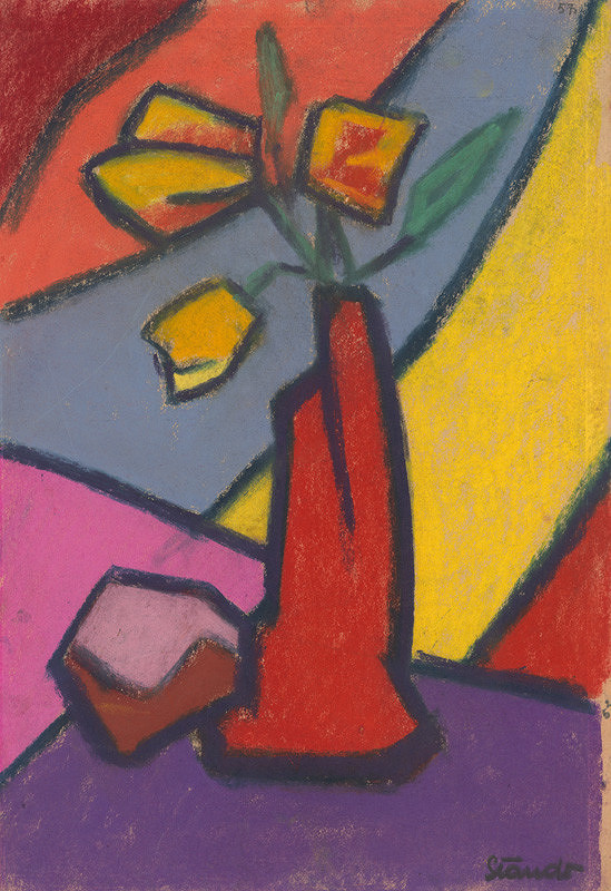 Michal Staudt – Red Vase