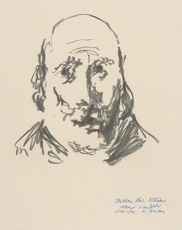 Eugen Nevan – Portrait of Collector V. Tichý