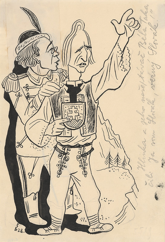 Štefan Bednár – Hlinka and his Insinuator Béla Tuka 