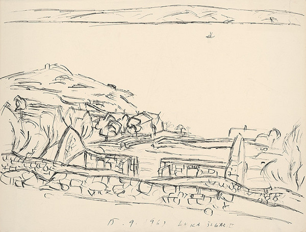 Ernest Zmeták – View of the Sea 