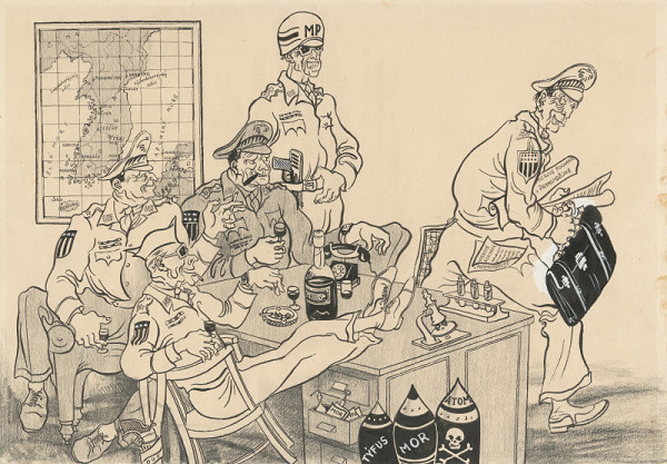 Ferdinand Hložník – Politická karikatúra