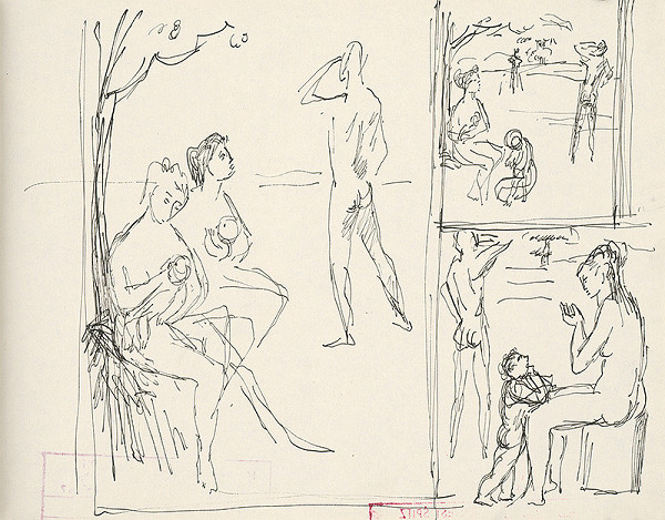 Ernest Špitz – Skicák II. - Rodina 