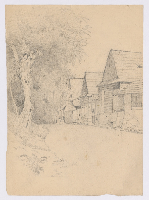 Ladislav Mednyánszky – Horská dedinka 