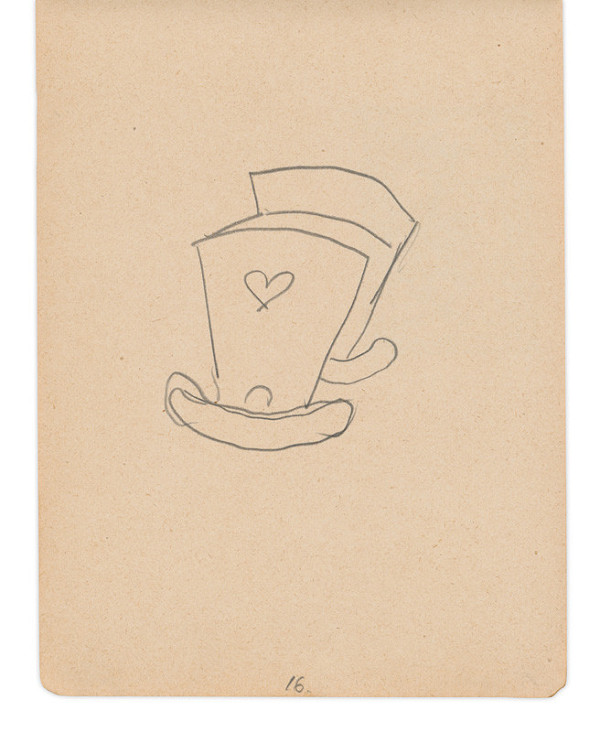 Eugen Nevan – Skicár II - 49 listov - Kolíska 