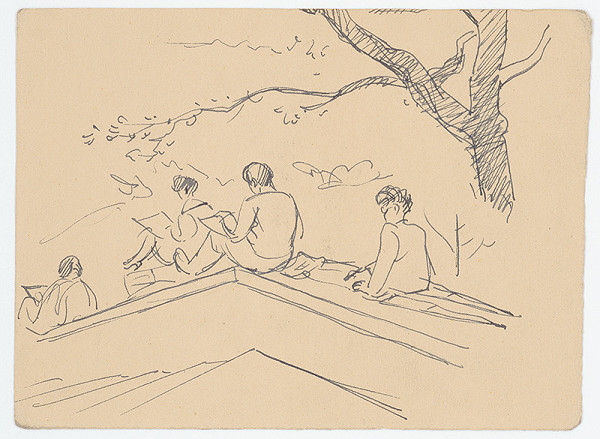 Eugen Nevan – Pri schodoch 