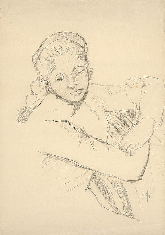 Oľga Hoffstädterová – Dievčenská hlava 