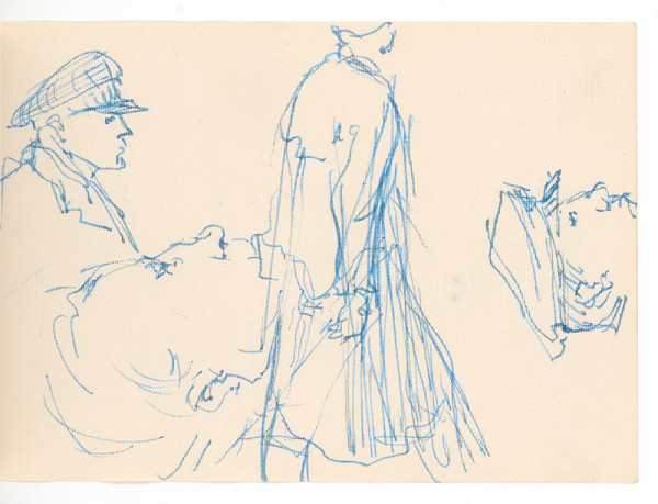 Ernest Špitz – Tri portréty a figurálny motív 