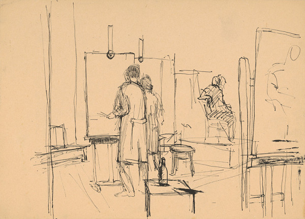 Ernest Špitz – In an Atelier 