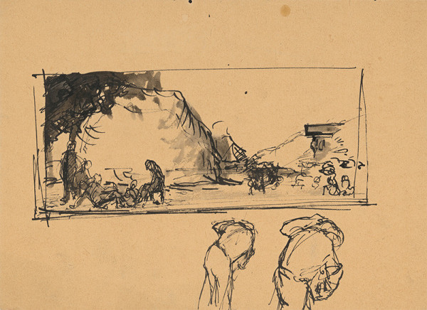 Ernest Špitz – By the Threshing Machine 