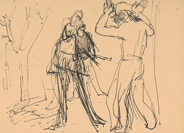 Ernest Špitz – Vojnový motív I. 