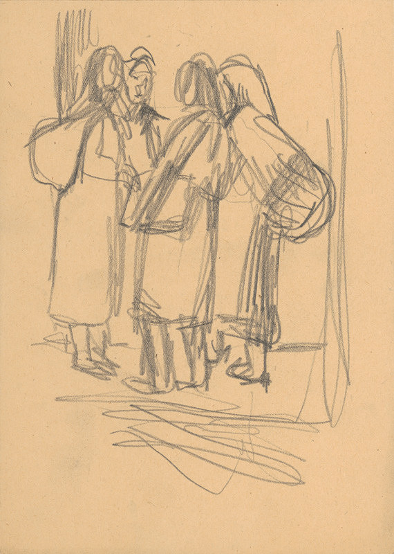 Ernest Špitz – Group of Women 