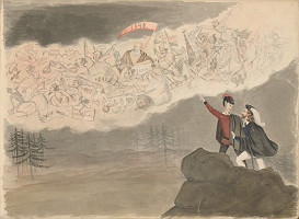 Stredoeurópsky maliar z 19. storočia, Július Odescalchi – Album kresieb z 1847 - 1849 