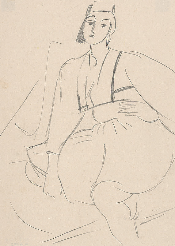 Eugen Nevan – Štúdia tanečnice I. 