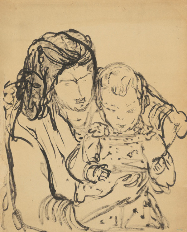 Lea Mrázová – Matka s dieťaťom