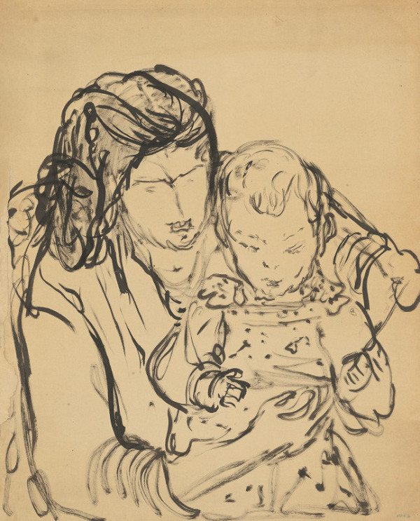 Lea Mrázová – Mother with a Child 