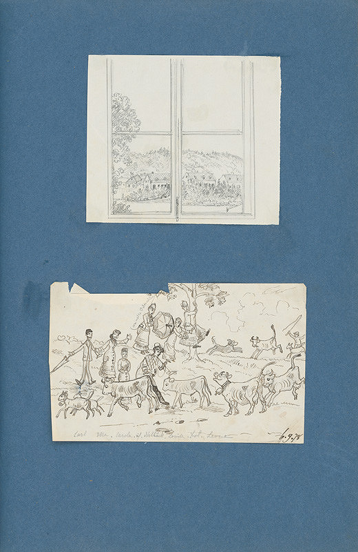 Stredoeurópsky maliar z 19. storočia – Album kresieb z rokov 1817 - 1870