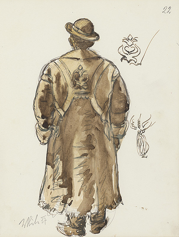 Jan Hála – Strana z náčrtníka 