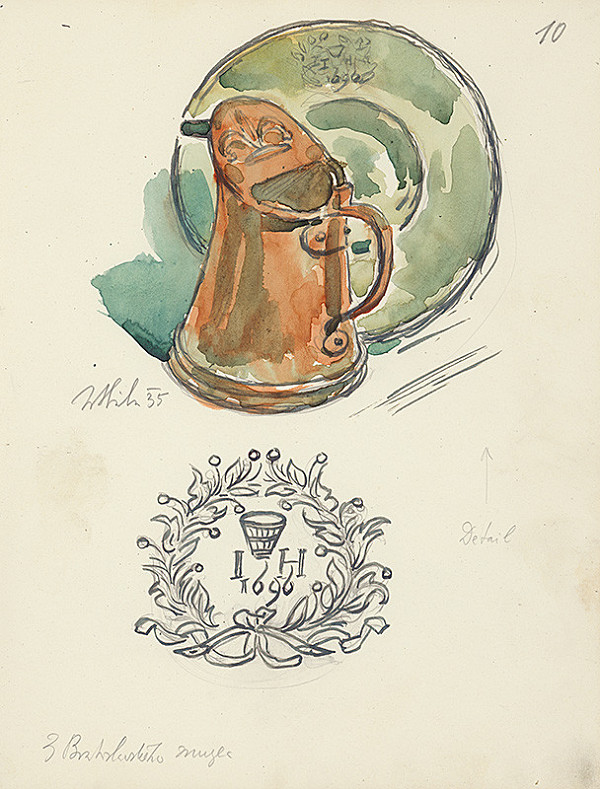 Jan Hála – Strana z náčrtníka 