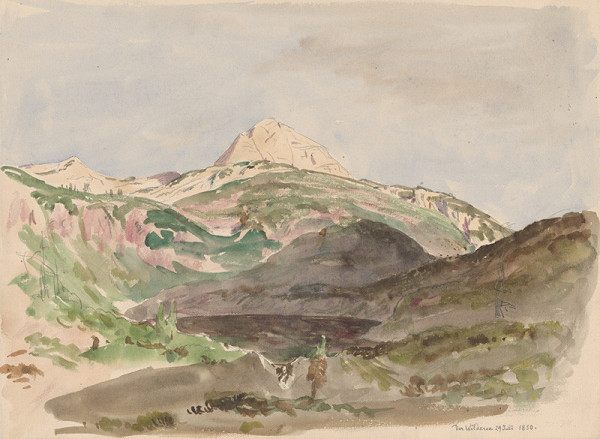 Jan Novopacký – View of Wildesee 