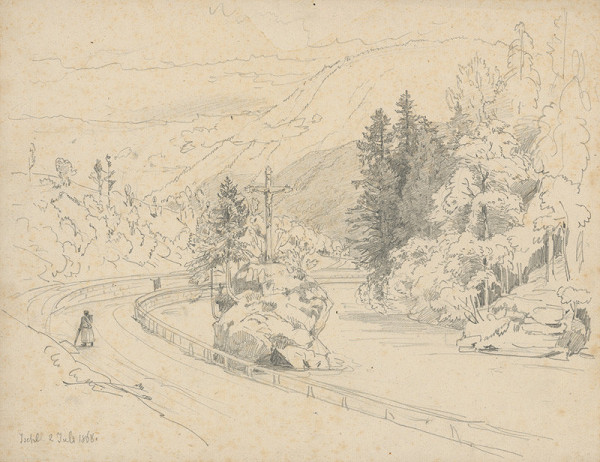 Jan Novopacký – Pútnik v okolí Ischl 