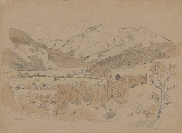 Jan Novopacký – Pohľad na Altansee 