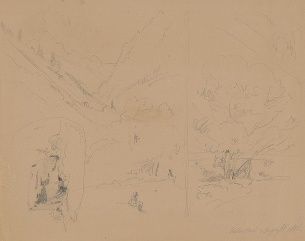 Jan Novopacký – Sketch from Velberthal 