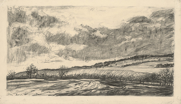Jozef Šturdík – Landscape around Rimavská Baňa I.  