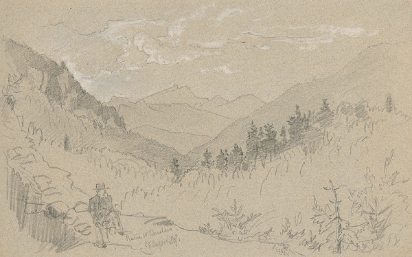 Jan Novopacký – Horská krajina 