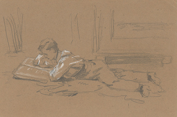 Jan Novopacký – Reading Boy