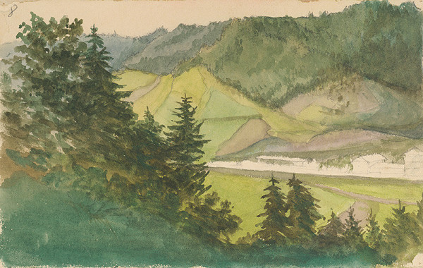 Jan Novopacký – Horská krajina 