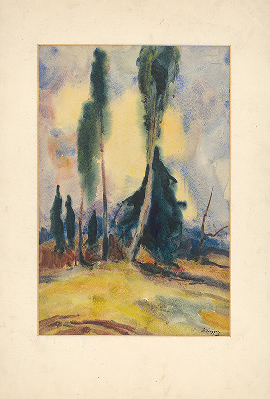 Zolo Palugyay – Three Trees on a Plain 