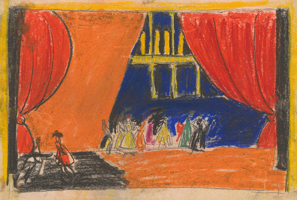 Eugen Nevan – Návrh na scénu II. 