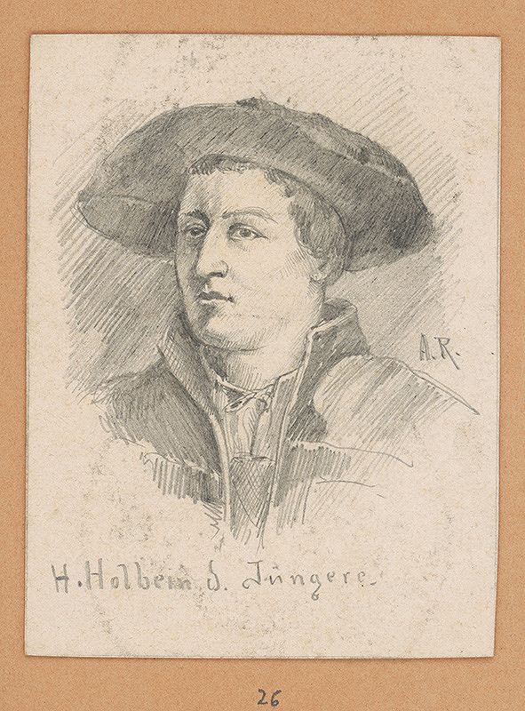 Alojz Rigele – Portrétna štúdia H. Holbeina mladšieho