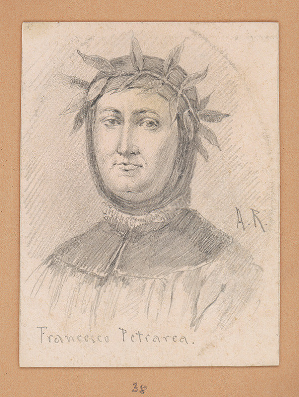 Alojz Rigele – Portrétna štúdia Francesca Petrarcu  