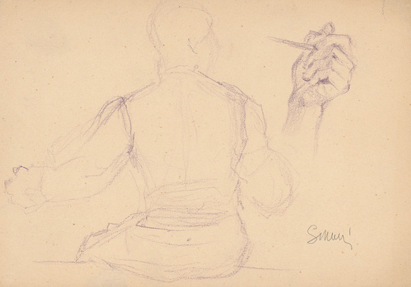 Gustáv Mallý – Sediaci zozadu 