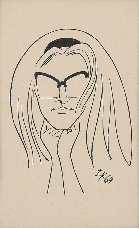 Ľubomír Kellenberger – Caricature (Jaroslava Blašková)