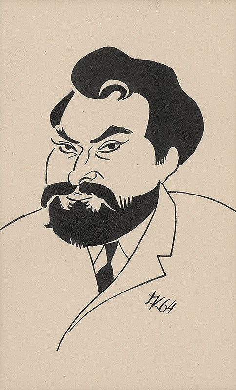 Ľubomír Kellenberger – Caricature (Peter Balgha)