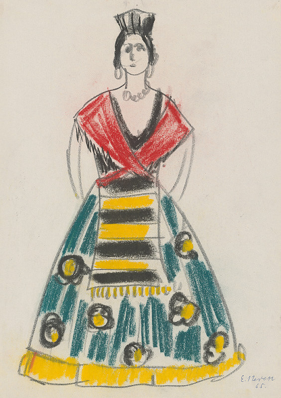 Eugen Nevan – Female Costume Design XVI.  