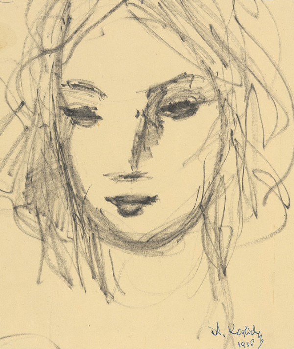 Aurel Kajlich – Dievčenská hlavička 