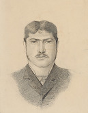 Ladislav Mednyánszky – Hlava mládenca 
