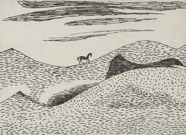 Ervín Semian – Krajina s koníkom 