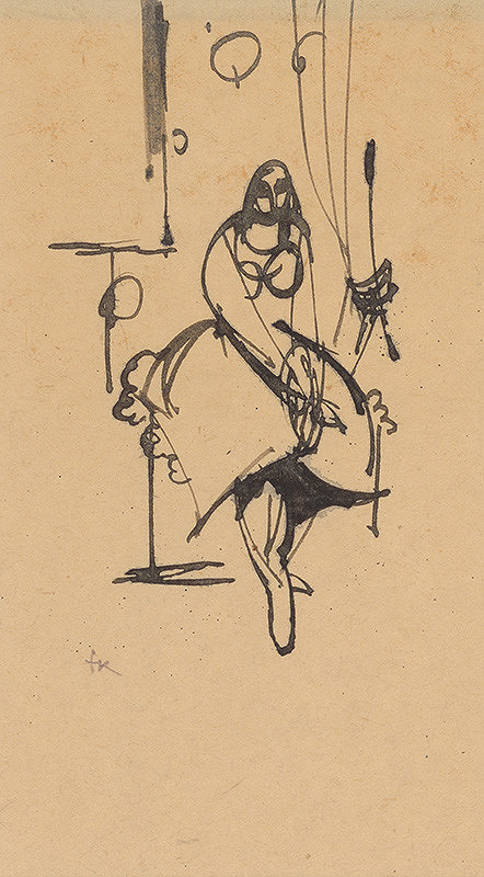 František Kudláč – Lady in an Interior 