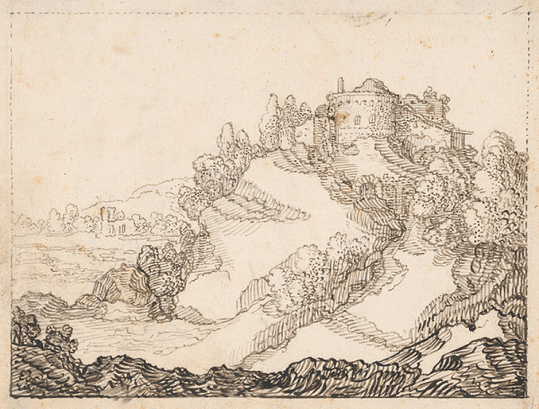 Moritz Berendt – Castle in a Landscape 