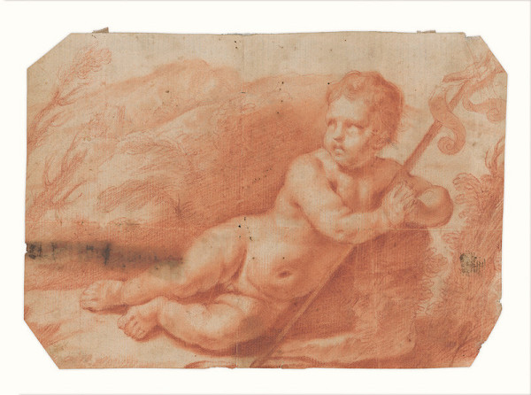 Taliansky majster zo 17. storočia – Dieťa sv. Ján Krstiteľ