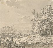 Jacob Cats – Landscape with Pilgrims  